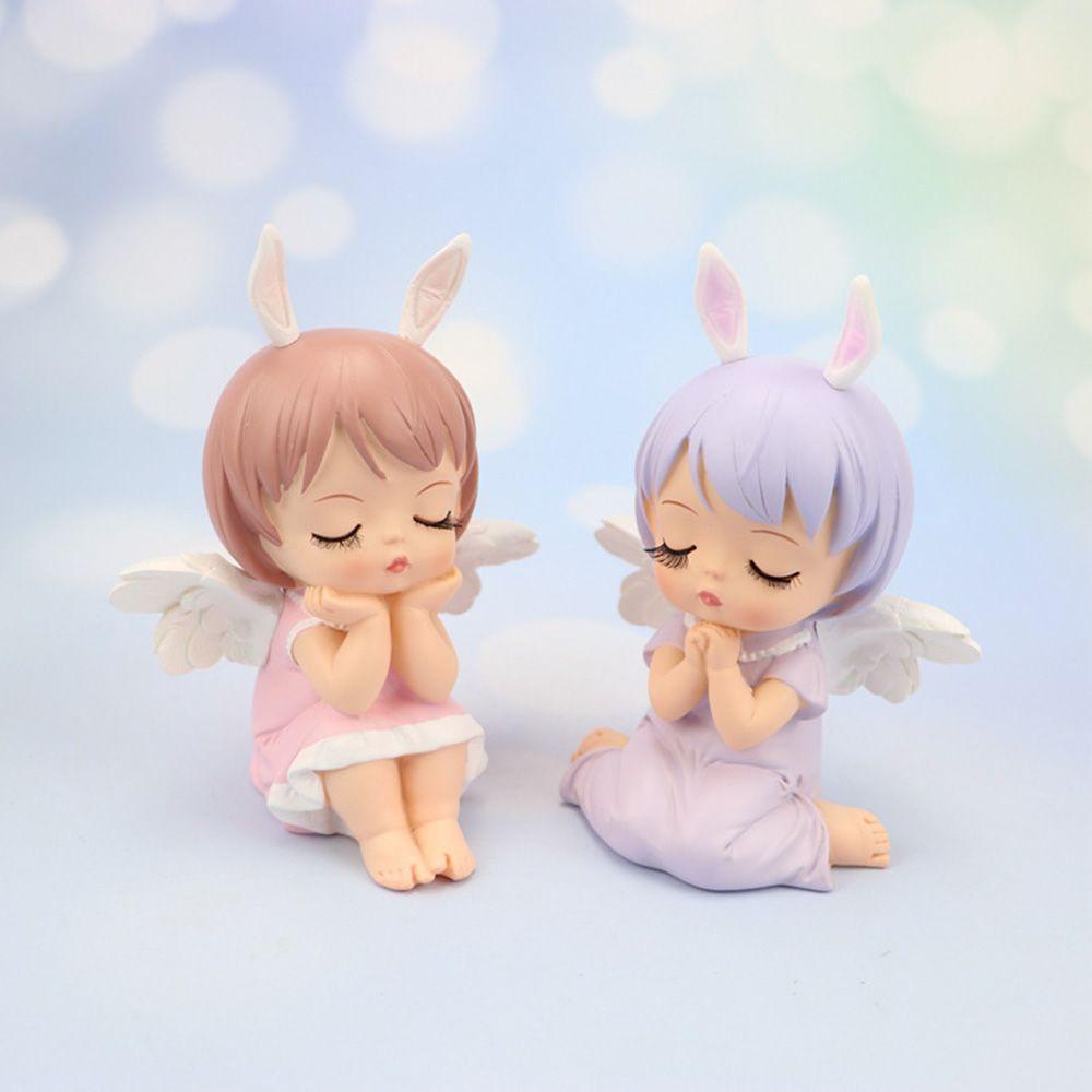 CONOPERY Tượng Thiên Thần Annie Để Bàn Trang Trí Dễ Thương