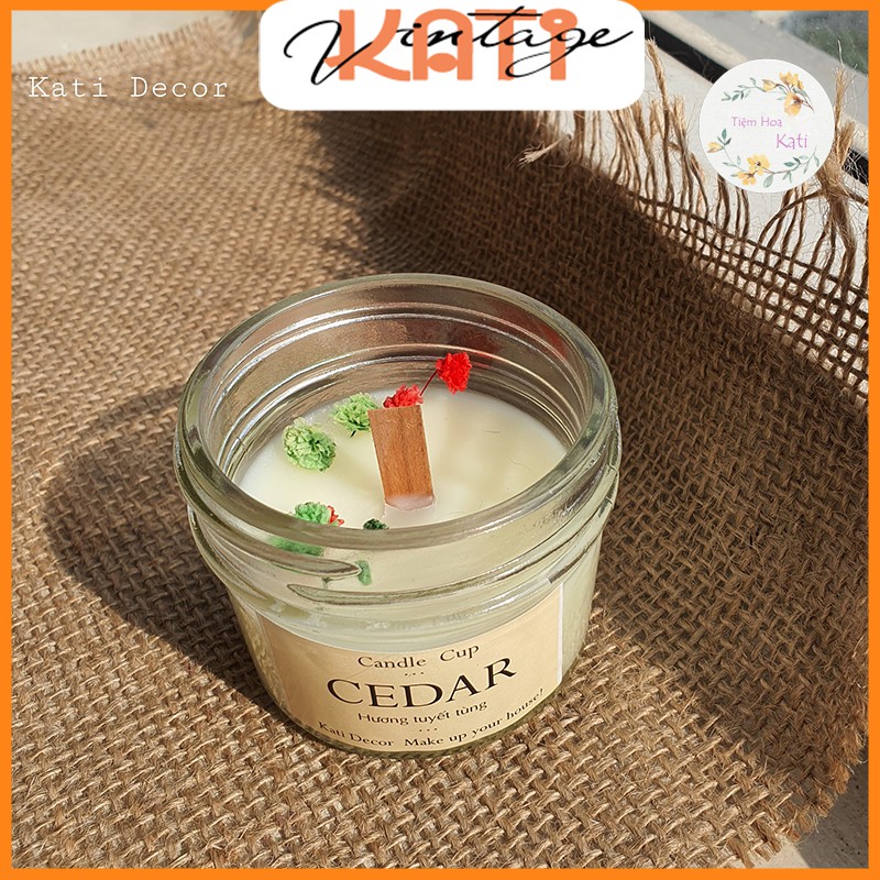 Nến Thơm Decor  -  không khói - an toàn khi đốt - HÀNG VIỆT NAM