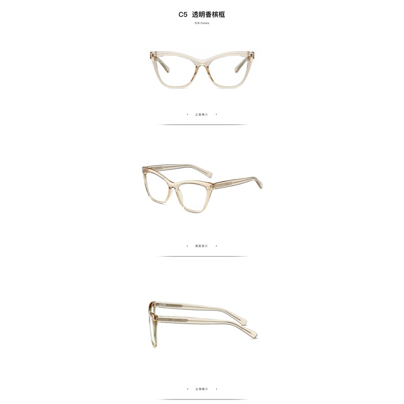 Mắt Kính Chống Bức Xạ Khi Dùng Máy Tính Thiết Kế Kiểu Mắt Mèo