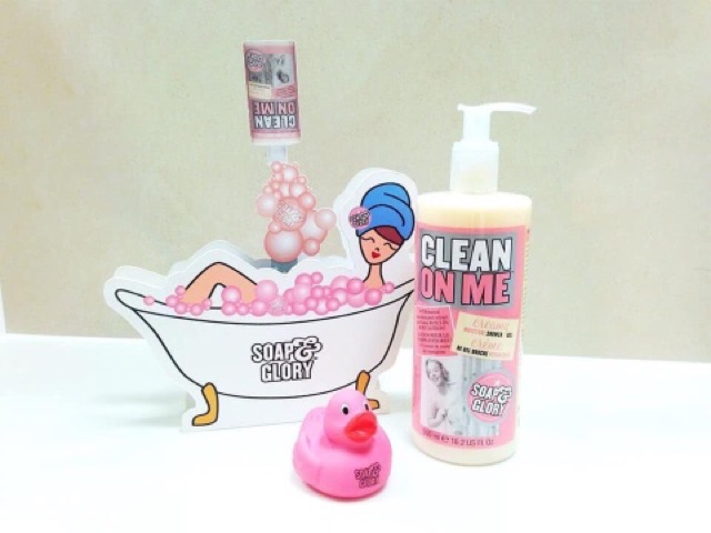 [Có Bill] [500ml] Sữa Tắm Soap & Glory Clean On Me Creamy Shower Gel - Uk | BigBuy360 - bigbuy360.vn
