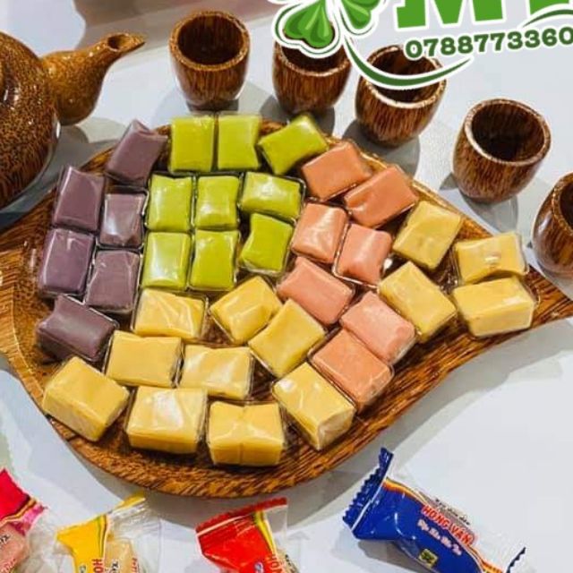 Kẹo dừa dẻo Hồng Vân ngũ vị 1kg