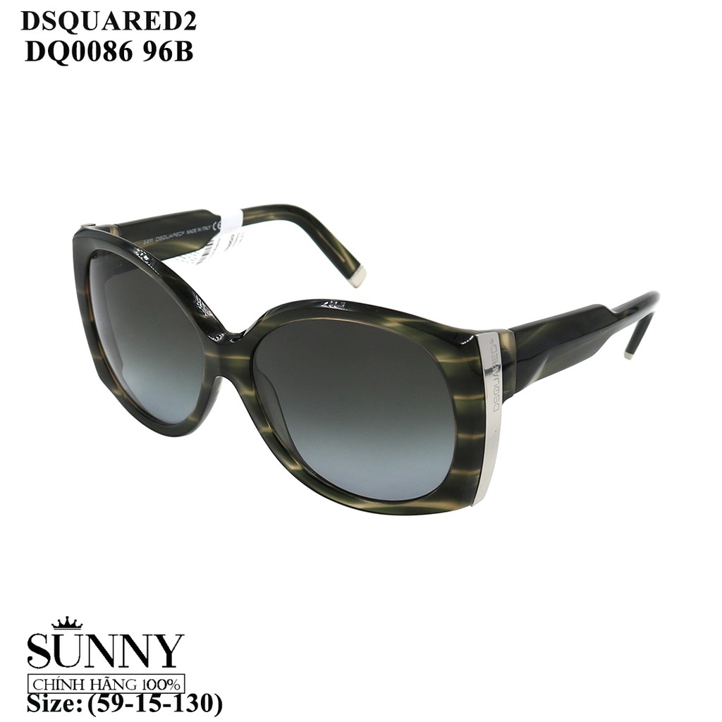 DQ0086 - kính mát Dsquared2 chính hãng từ Italia, sp kèm tem thẻ chống hàng giả do bộ công an cấp
