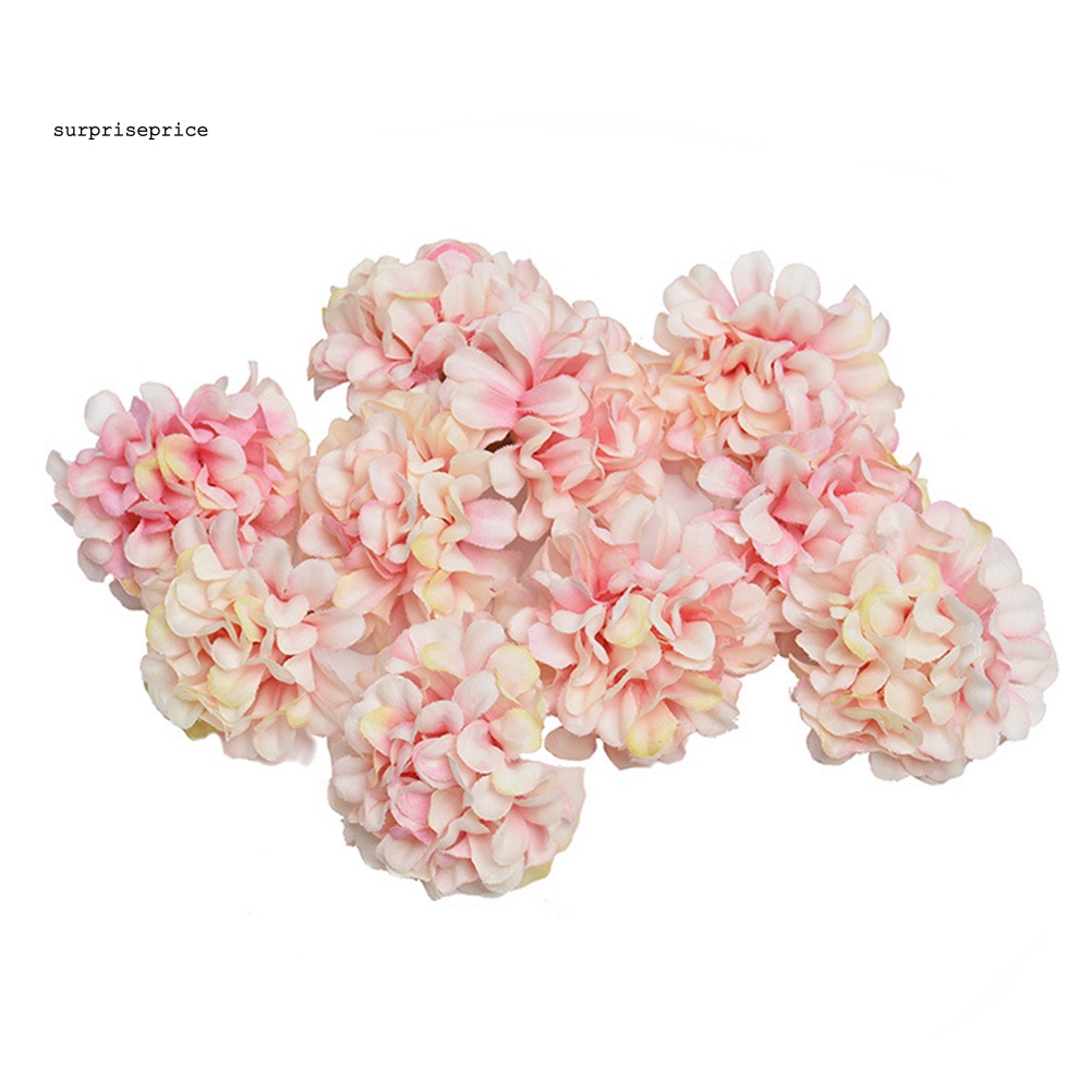 Set 10 Bông Hoa Cẩm Tú Cầu Giả Dùng Trang Trí