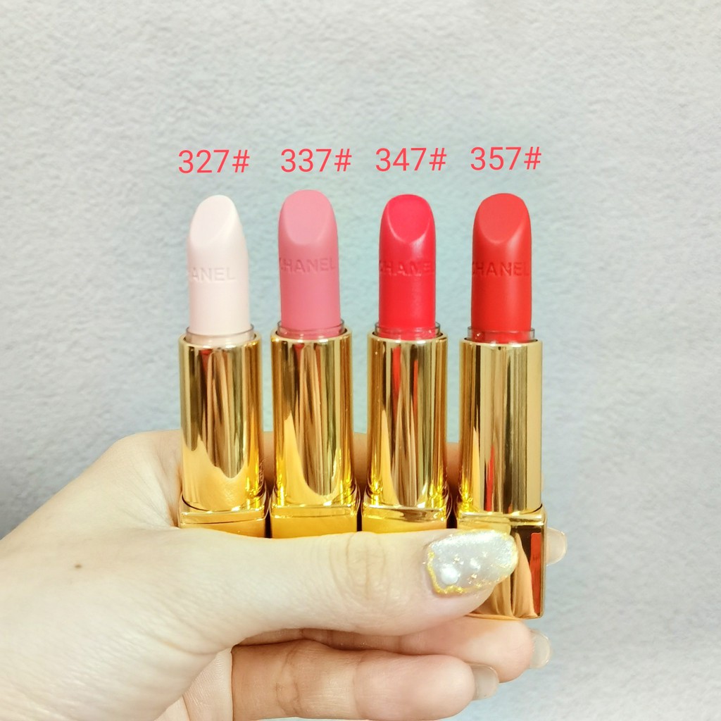 (Hàng Mới Về) Son Môi Nhung Lì Thương Hiệu Chanel 347 # 607 # 617 # | BigBuy360 - bigbuy360.vn