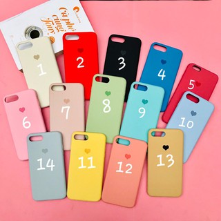 [Ảnh thật shop chụp] Ốp chống bẩn nhiều màu Iphone 7Plus, 8Plus siêu cute silicon Case