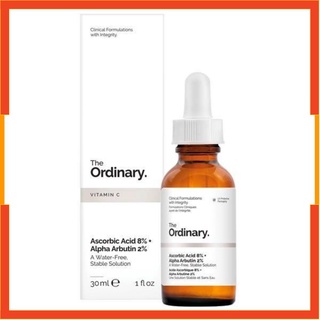Serum sáng da Vitamin C - Ascorbic Acid 8% + Alpha Arbutin 2% - The Ordinary. chuyengialamdep