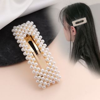Kẹp tóc hạt ngọc trai