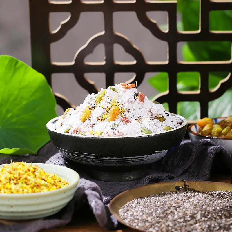 Bột củ sen hạt dinh dưỡng, bột sen mix hạt dưỡng nhan ăn kiêng hũ 500g HappyHome