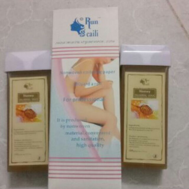 Combo 2 Hộp sáp wax runcaili và combo 100 giấy Wax lông nóng tại nhà | BigBuy360 - bigbuy360.vn