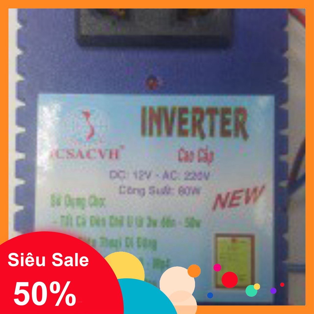 [FREESHIP] Bộ đảo điện 12v ra 220v công suất 80w (Xanh) - Hàng chất lượng, cam kết giá tốt nhất miền nam