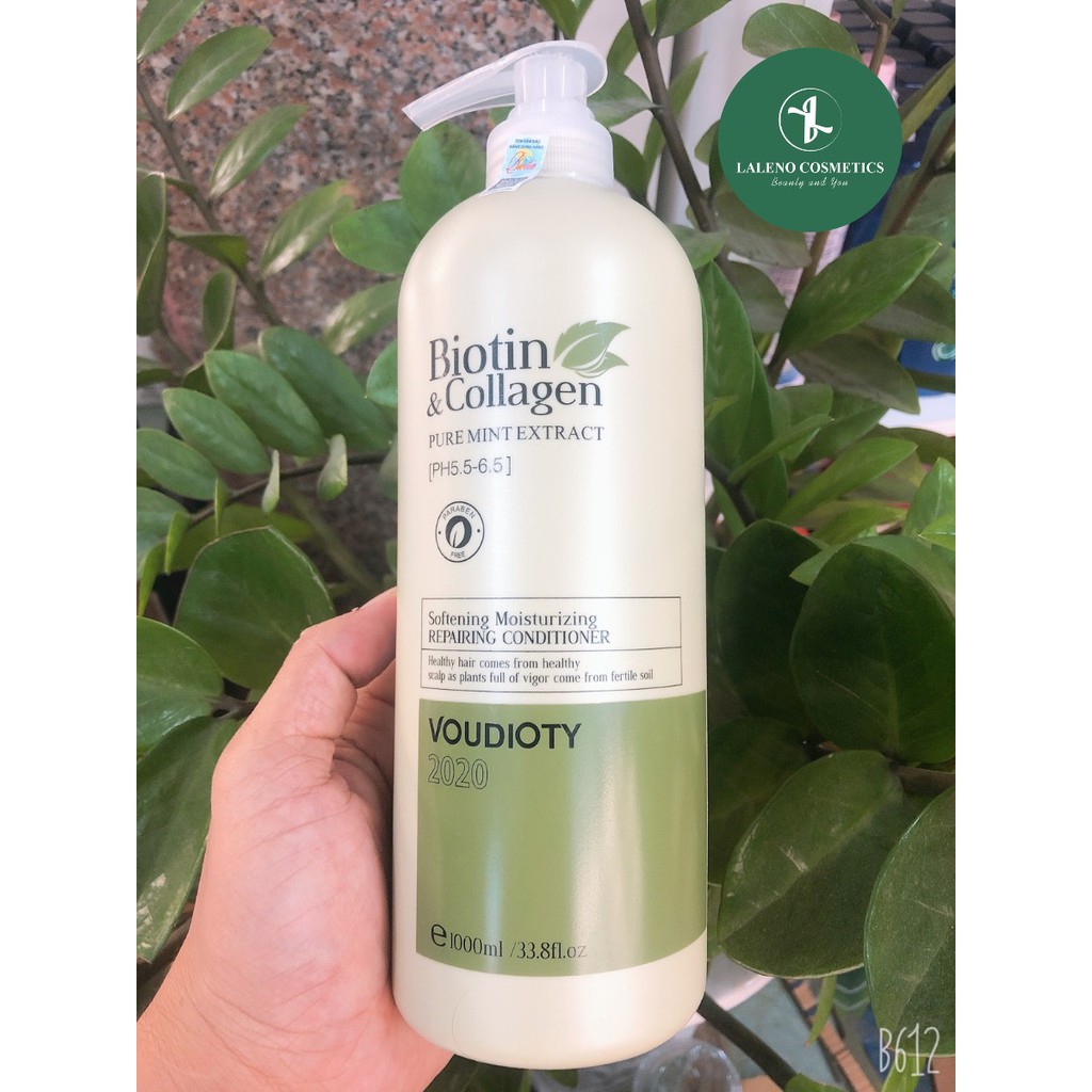 BỘ DẦU GỘI XẢ BIOTIN &amp; COLLAGEN KIỀM DẦU, DƯỠNG ẨM CHO TÓC 1000ML