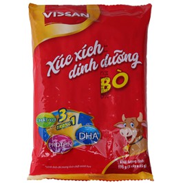 Xúc xích Dinh Dưỡng Bò Vissan Gói 175g