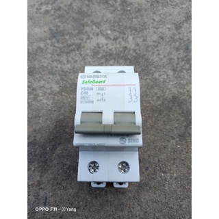 Cầu Dao điện Tự Động Ngắt Aptomat 2 Cực SINO VANLOCK CB 2 Tép Sino 10A-63A