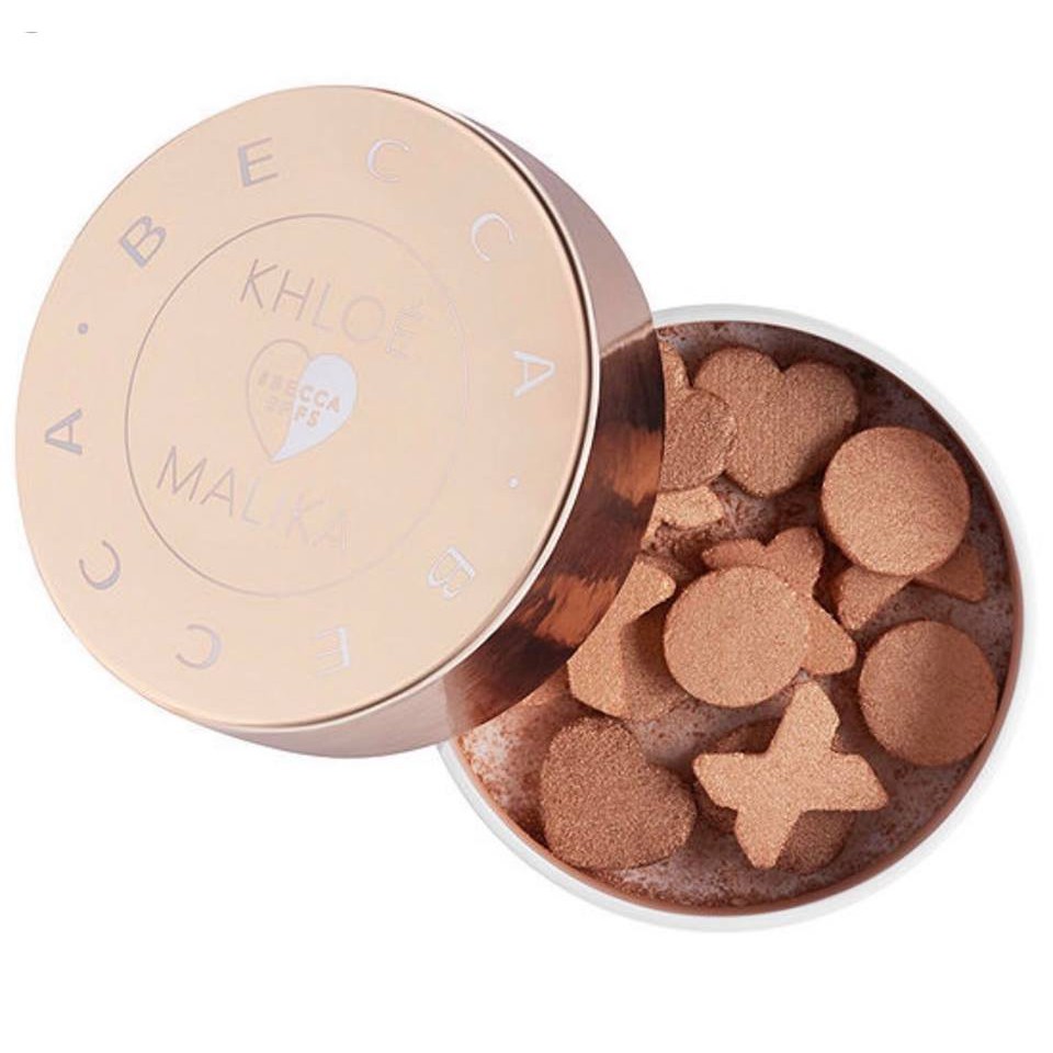 PHẤN BẮT SÁNG BECCA KHLÓE &amp; MALIKA HAQQ GLOW LETTER 8G CHÍNH HÃNG - 7257