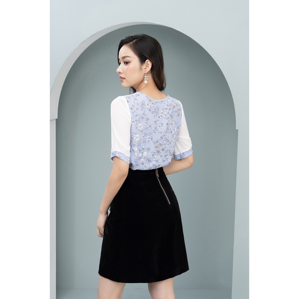 Áo sơ mi nữ công sở cao cấp Luperi chất lụa cát mềm mịn chống nhăn sang trọng lịch sự LFSM185