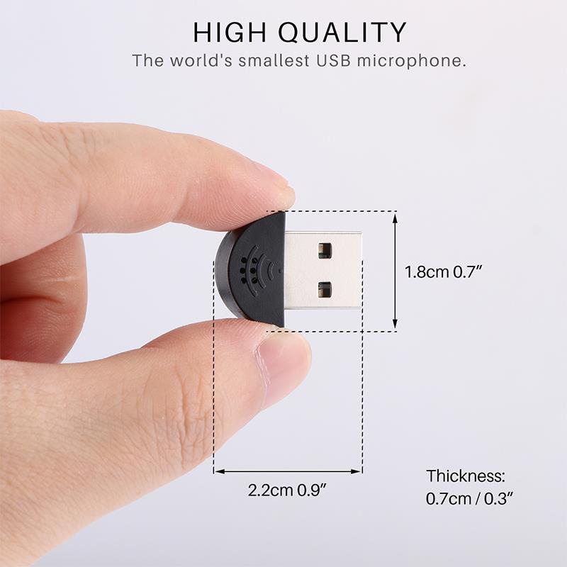 Micro siêu nhỏ cổng USB di động cho studio không cần driver cho laptop