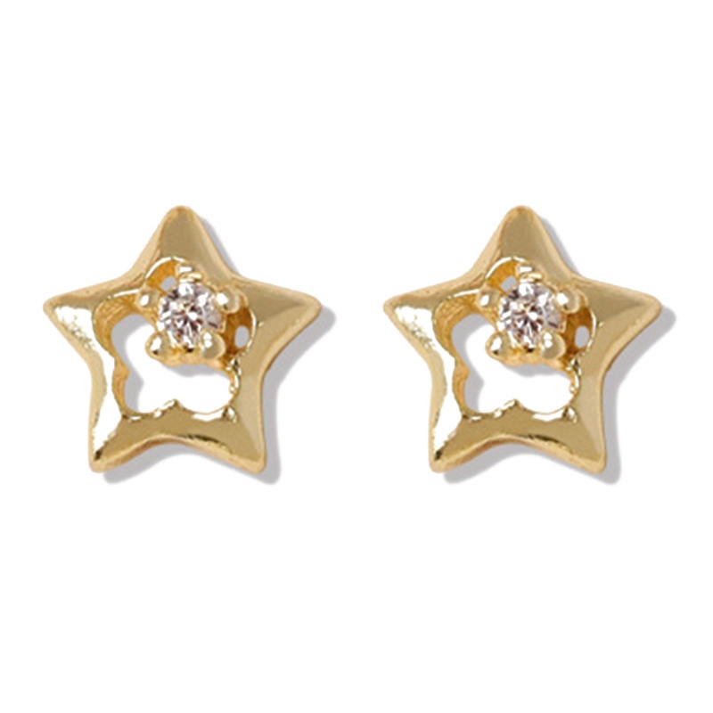 Hộp Phụ Kiện Trang Trí Móng Tay Hình Nơ / Ngôi Sao / Trái Tim Sang Trọng