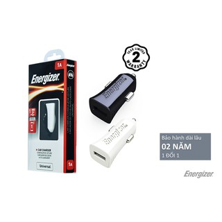 Sạc Ô tô Energizer DCA1AC - 1 cổng