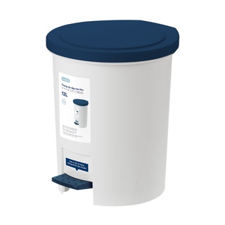 Thùng rác đạp TRÒN Hiro 6L 12L
