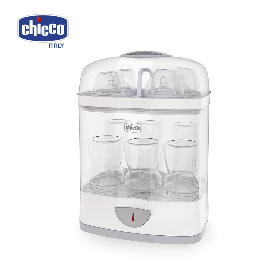 Máy tiệt trùng đa năng 2 in 1 Chicco (màu xanh-màu ghi)