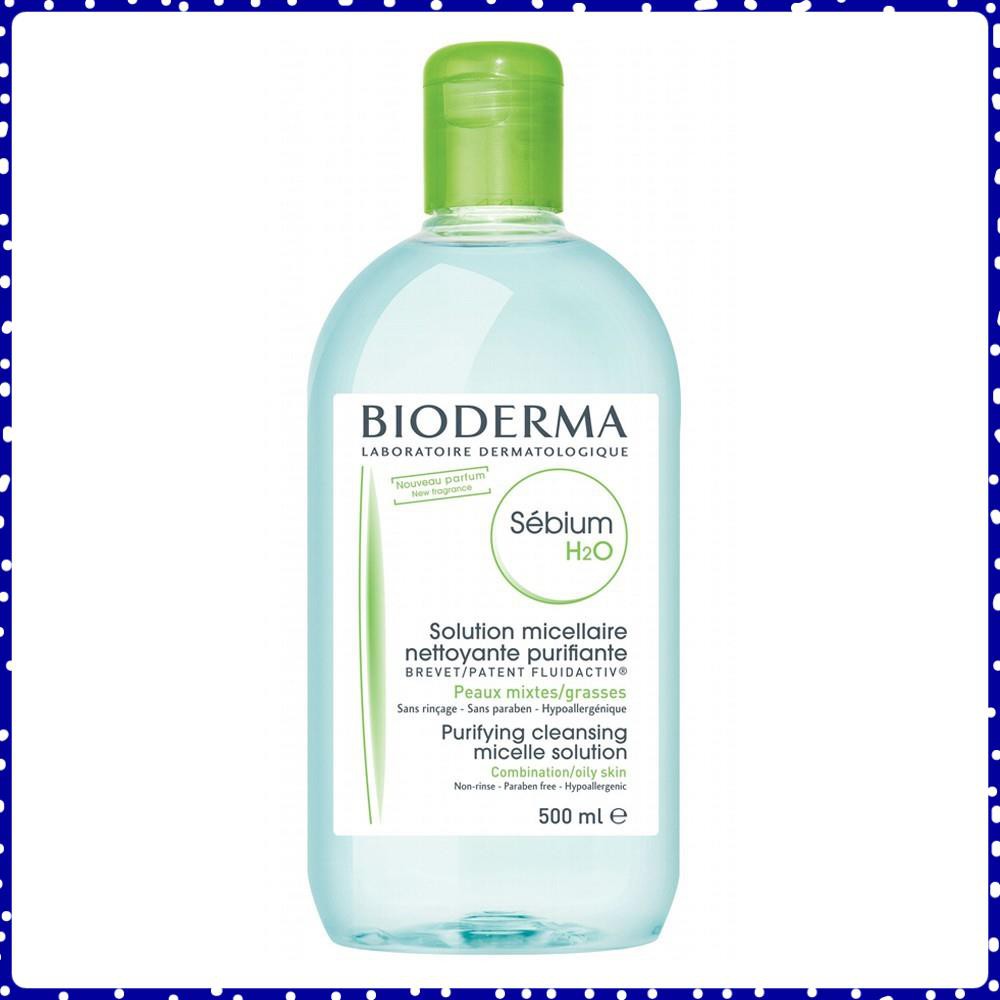 FREESHIP TOÀN QUỐC - Tẩy Trang Bioderma Senbio  Créaline 500ml chính hãng (Nắp Nhấn-Nắp Bật) ⓨⓞ qe | BigBuy360 - bigbuy360.vn