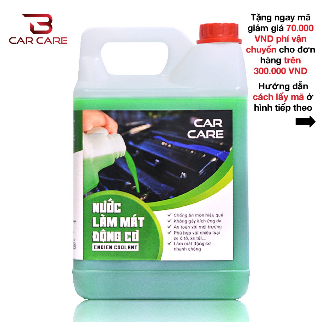 NƯỚC LÀM MÁT ĐỘNG CƠ Ô TÔ (5 Lít)✅