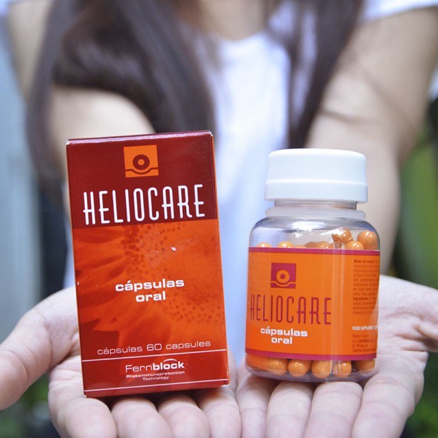 [KHUYẾN MÃI] Hàng công ty nhập khẩu chính hãng viên uống chống nắng heliocare oral 60 viên