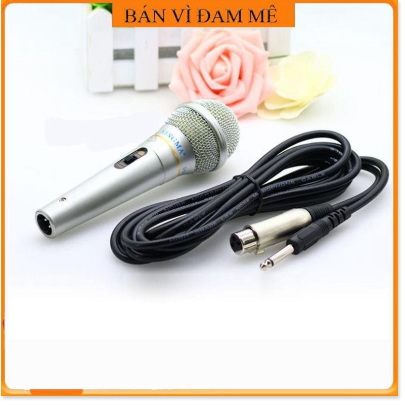 Micro Karaoke Chống Hú, Độ nhạy - hút âm cao - TOP Mic Hát Karaoke mẫu mới,Mic karaoke xingma. Bảo hành 1 đổi 1 SCG 24h