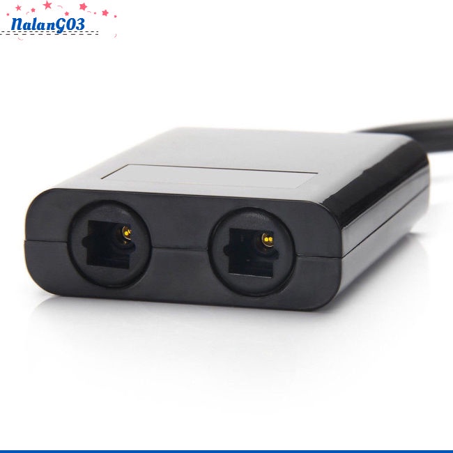 Bộ Chia Cáp Quang Âm Thanh Kỹ Thuật Số 2 Chiều SPDIF Toslink 1 Sang 2