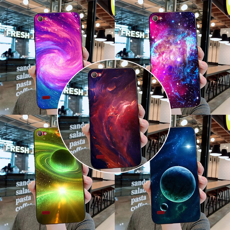 Ốp Lưng Silicon Vẽ Hình Bầu Trời Sao Cho Lenovo Vibe X2 X2-EU Vibe X3