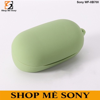 Sony WF-XB700 - Case ốp bảo vệ tai nghe (Đen/Xanh)