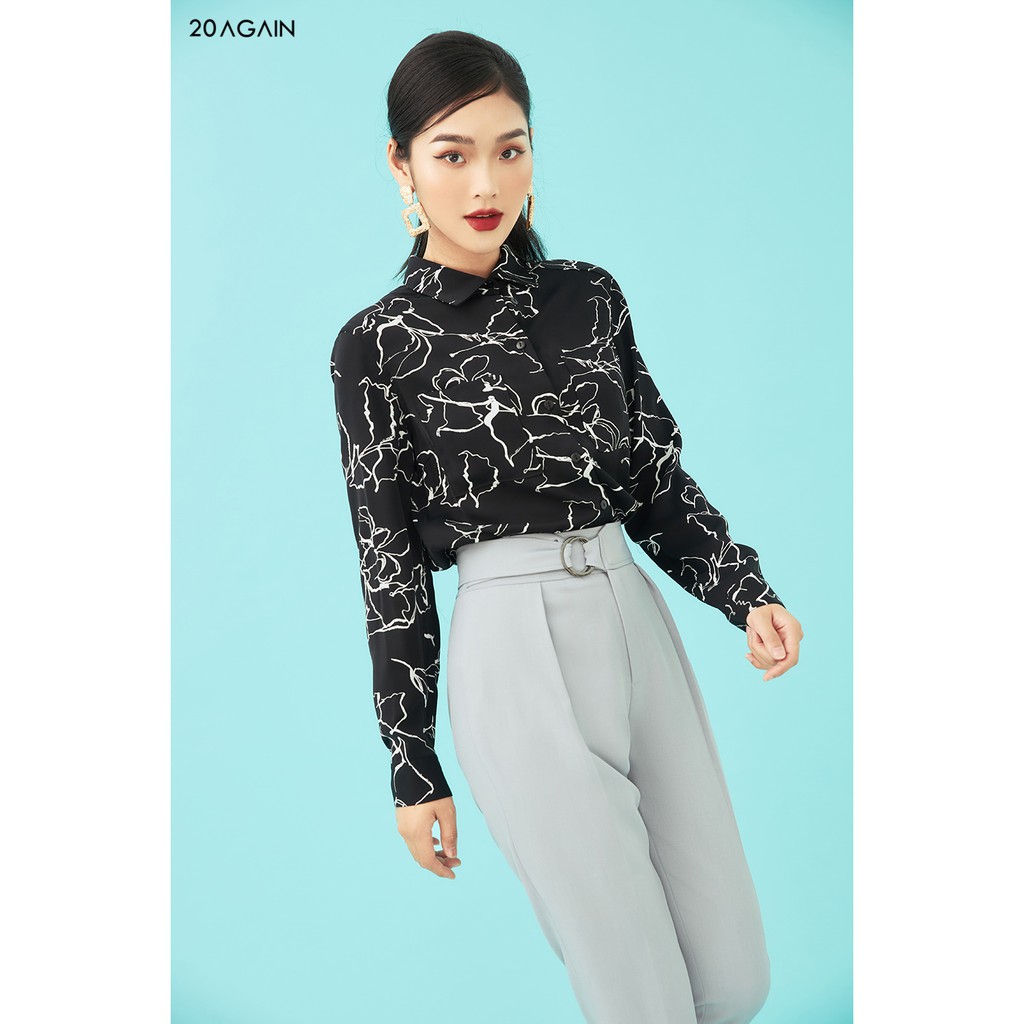 Áo Sơ Mi Túi Ốp 20Again ASA1455 | BigBuy360 - bigbuy360.vn