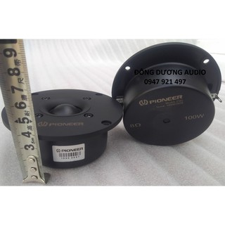 Combo 2 loa treble pioneer chính hãng 10cm + 2 tụ 2,2mf 250v xịn - p03