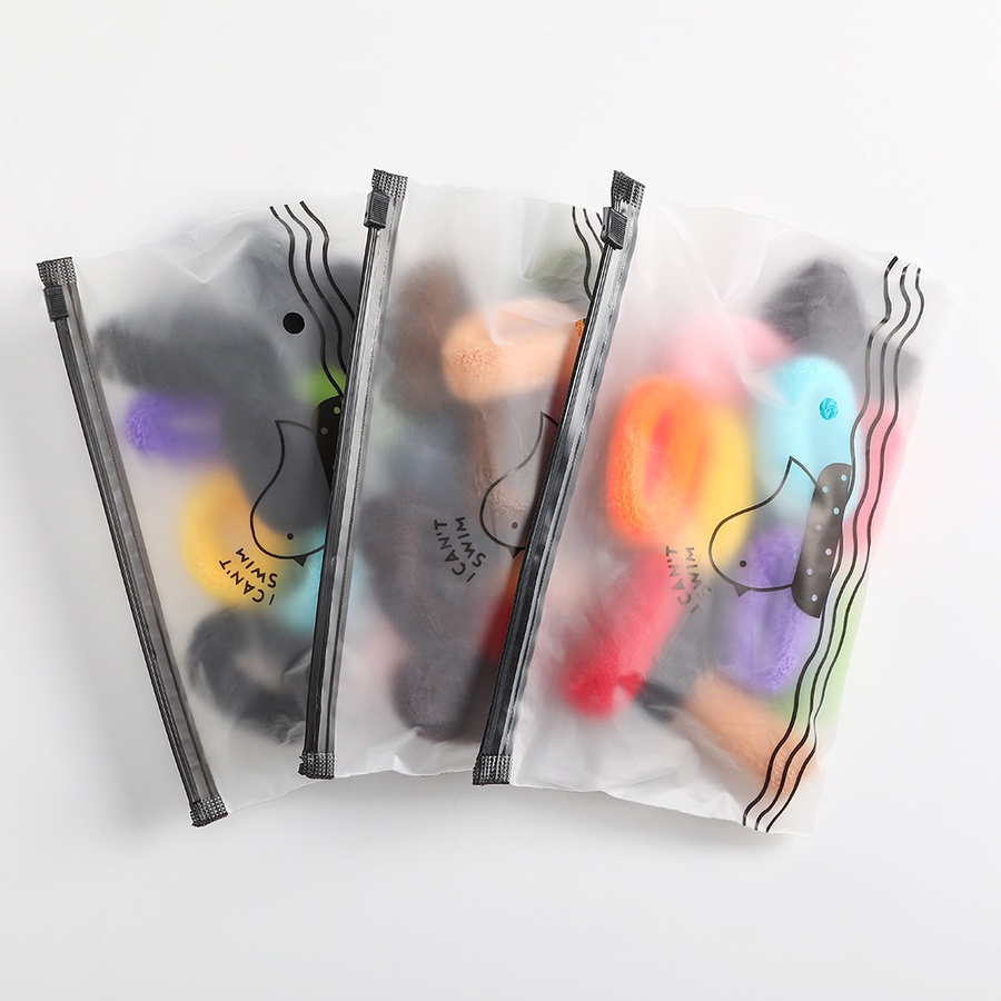 Bộ 6/ 12 dây buộc tóc co giãn nhiều màu sắc thời trang dành cho nữ