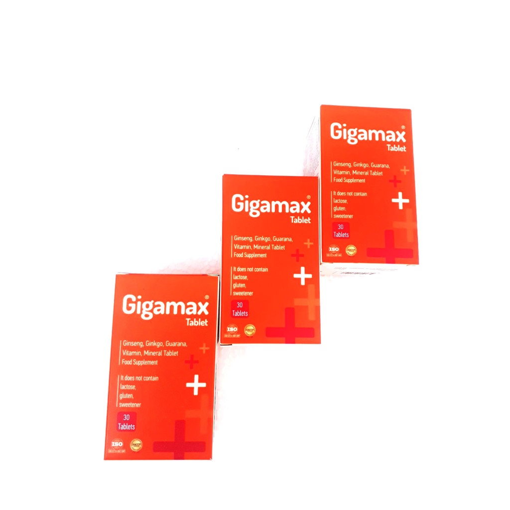 Viên bổ não nhập khẩu Châu Âu GIGAMAX, giúp tăng cường tuần hoàn não, giúp cải thiện trí nhớ; giảm đau đầu, chóng mặt