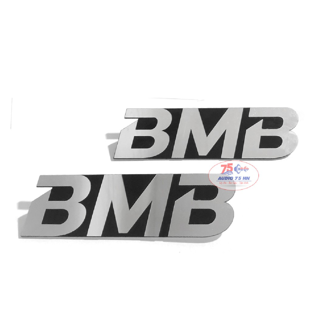 02 cái tem dán thùng loa BMB