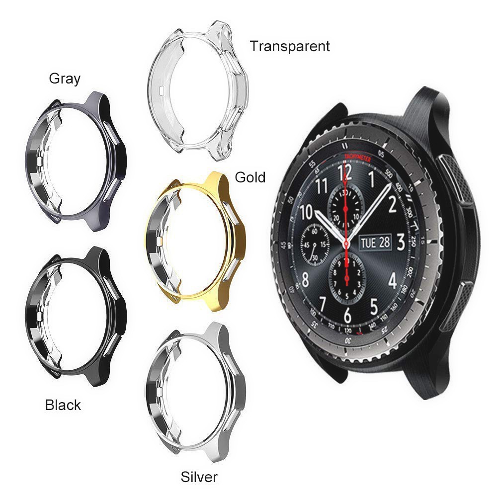 Ốp Bảo Vệ Mặt Đồng Hồ Thông Minh Samsung Gear S3 Frontier / Classic / Galaxy Watch 46mm