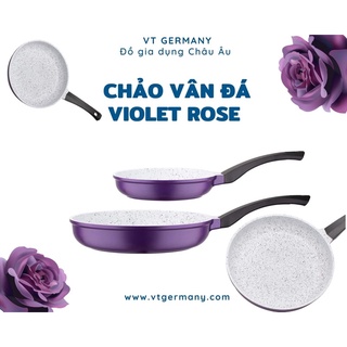 Chảo Vân Đá Violet Rose 24-28 cm