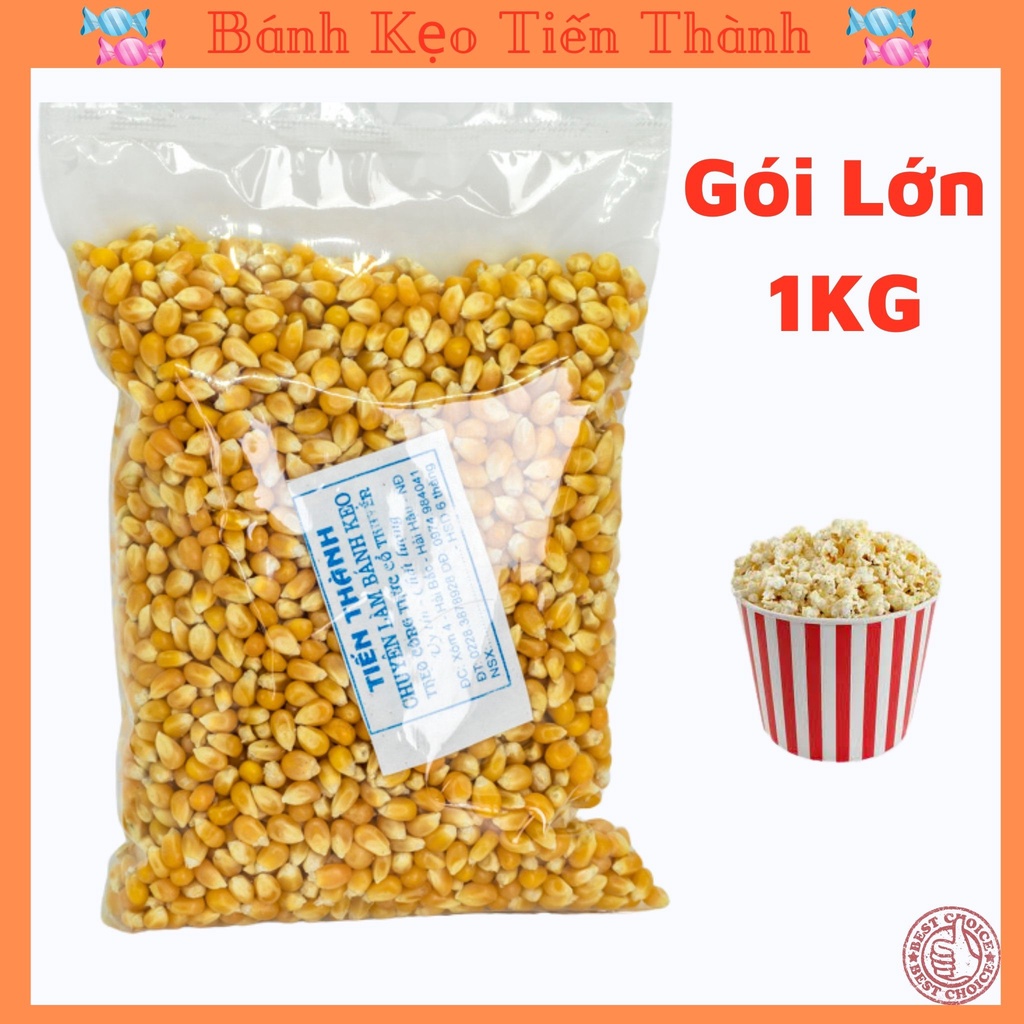 Ngô nổ,Ngô Mỹ (1KG) 𝑭𝒓𝒆𝒆𝑺𝒉𝒊𝒑 +Hàng Loại 1Bắp nổ,Bắp rang,Bắp Mỹ chuẩn nhập khẩu siêu ngon,làm bắp rang bơ .