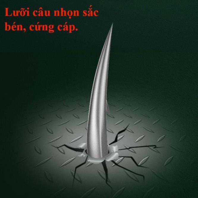 Lưỡi Câu Cá, Lưỡi Câu Đơn Titan CJ-Seiko Nhật Bản Siêu Sắc Bén Chuyên Câu Đài LC9