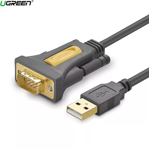 Cáp USB to Com dài 2m Cao cấp Ugreen 20222 chính hãng_Bảo hành 18 tháng