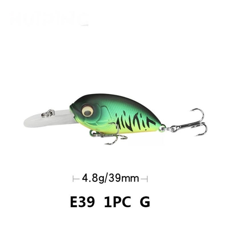 Mồi giả câu cá E39 mồi câu lure cá tráp, lure cá lóc hiệu quả.