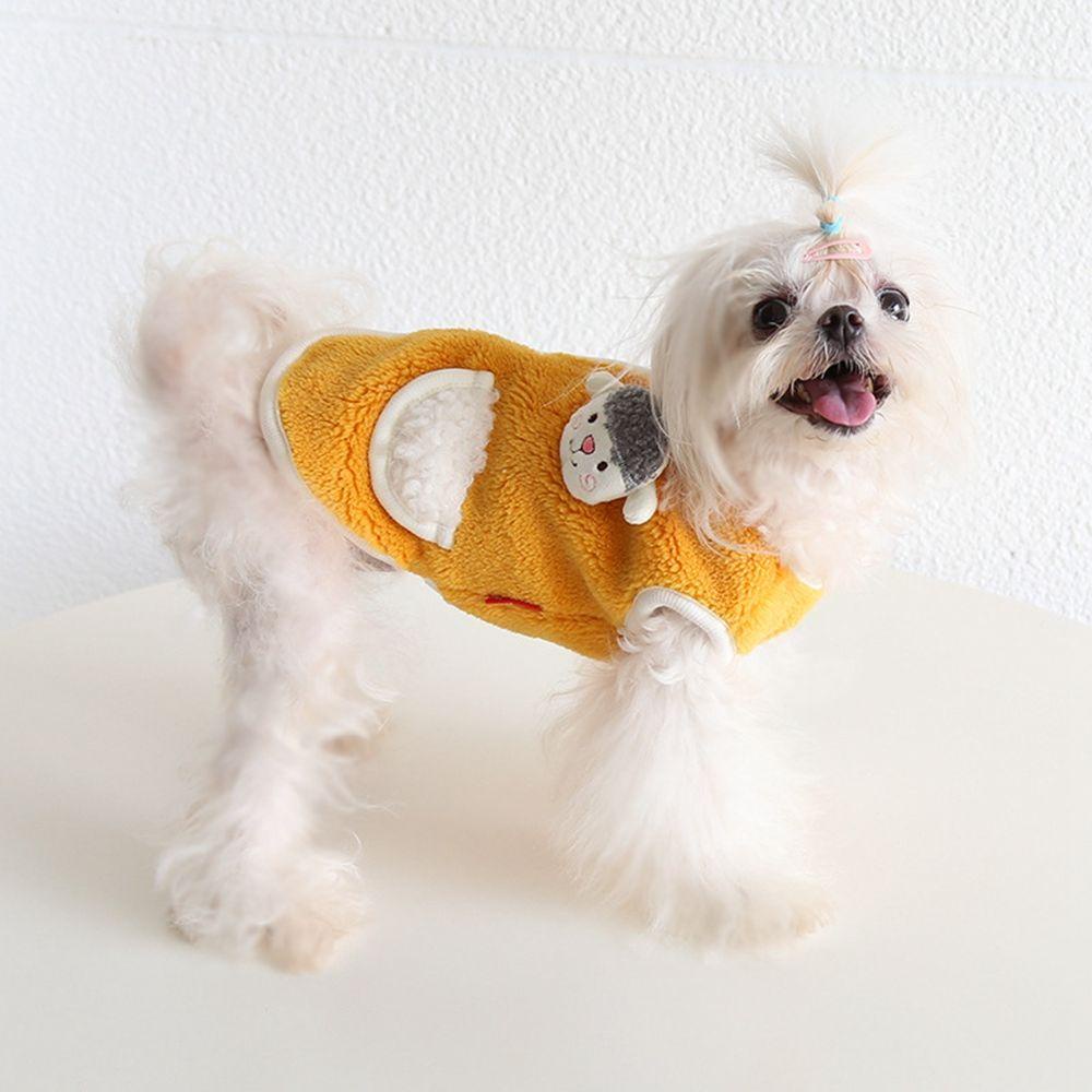 Áo Khoác Mùa Đông Mềm Mại Ấm Áp In Họa Tiết Cừu Dễ Thương Thời Trang Dành Cho Cún Cưng Cỡ Nhỏ /