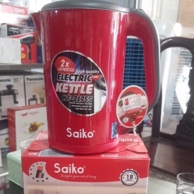 Sale ấm siêu tốc Saiko 1.8l