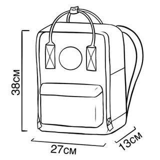 Balo thời trang kanken Classic laptop 14 inch vở A4