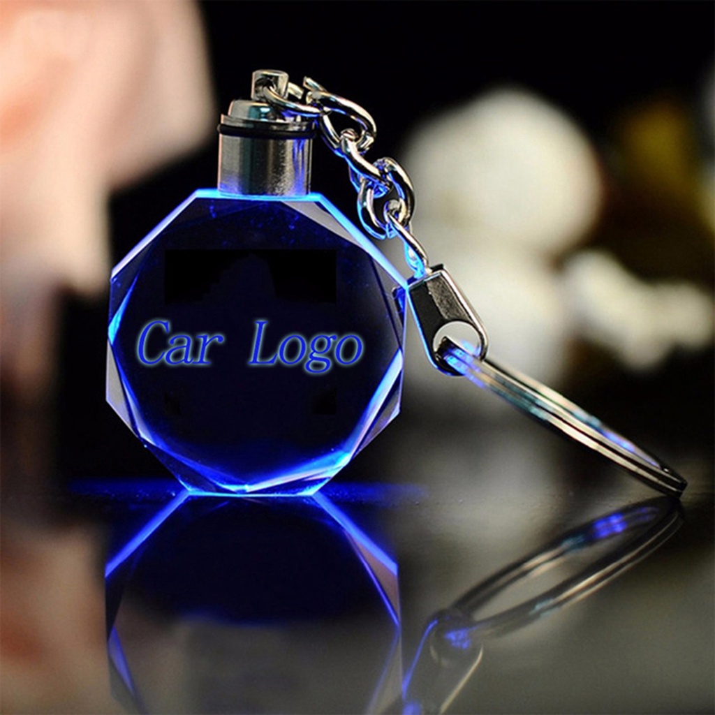 Móc chìa khóa có đèn LED thời trang độc đáo