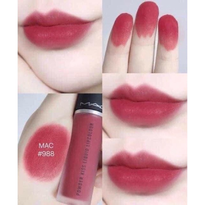 CHÍNH HÃNG] Son Kem Lì M A C Powder Kiss Liquid Lipcolour, Son Mac Kem Full SZ