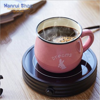 Mua Đế hâm nóng ly cà phê  sữa bình trà  thức uống  Seizon + tặng kèm 1 ly - HanruiOffical