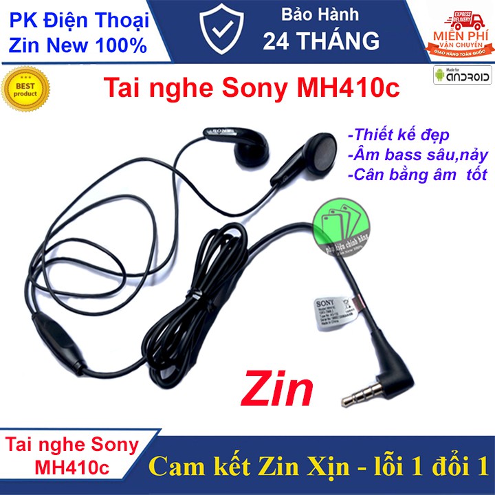 Tai nghe Sony Mh410c Chính Hãng, Nguyên SEAL-Tặng kèm dây quấn.