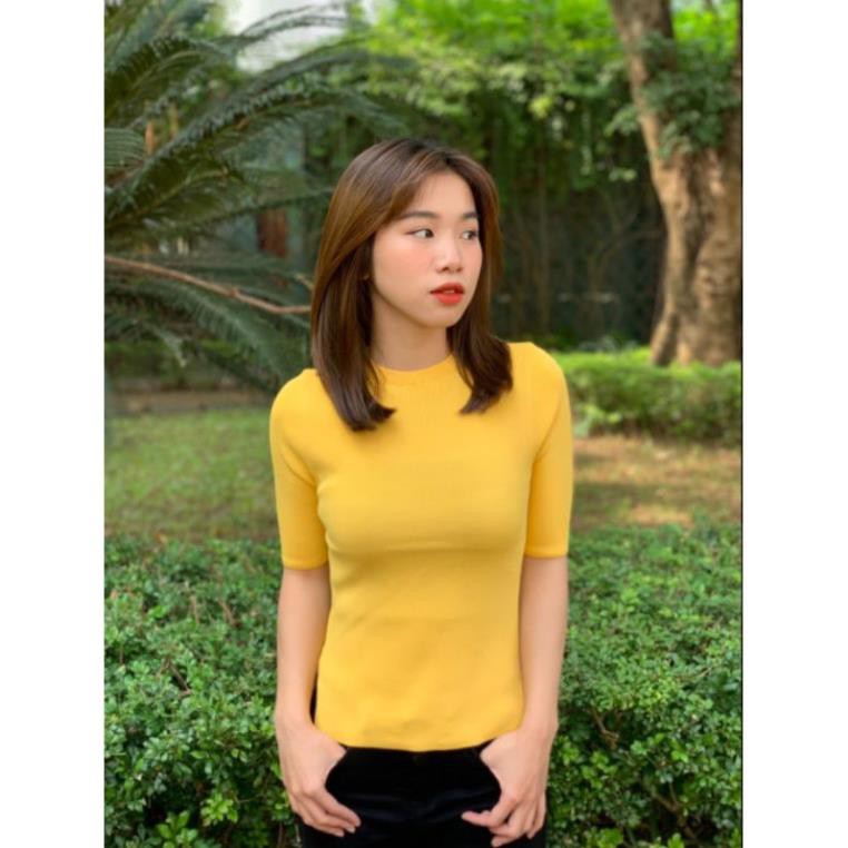 Áo len ôm tay lỡ 7 màu - chuẩn như hình 100%
